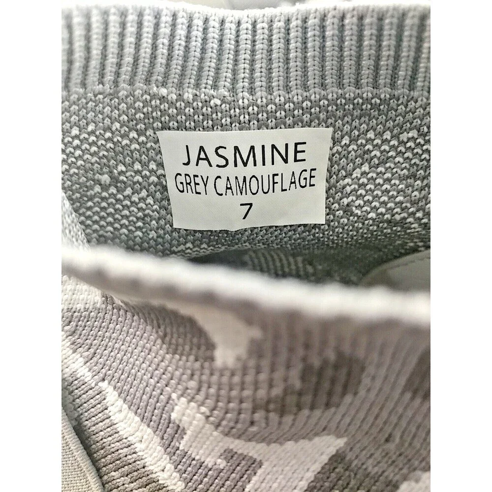 Vintage Havana Jasmine Grey Camo Slip On Shoe Sneaker Size 7